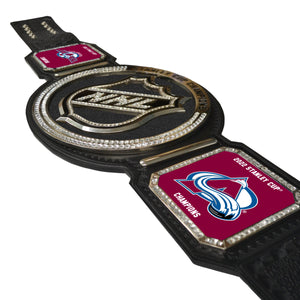 Colorado Avalance 2022 Official Locker Room Stanley Cup Championship Belt